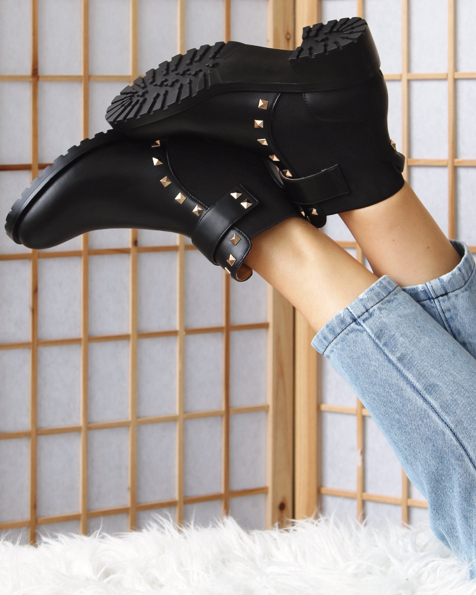 Belle & Bloom City Lights Leather Ankle Boot