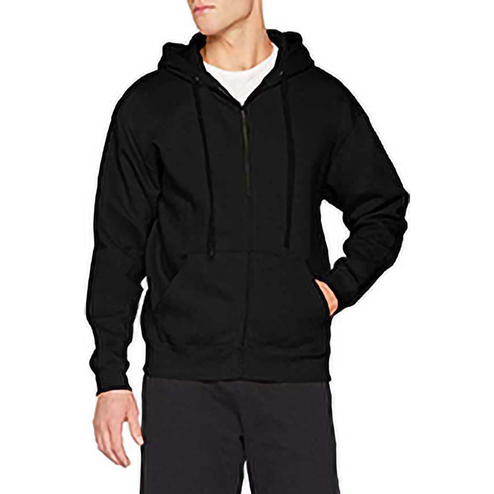 Fruit of the Loom - Mens Premium 70/30 Hooded Zip-Up Sweatshirt / Hoodie