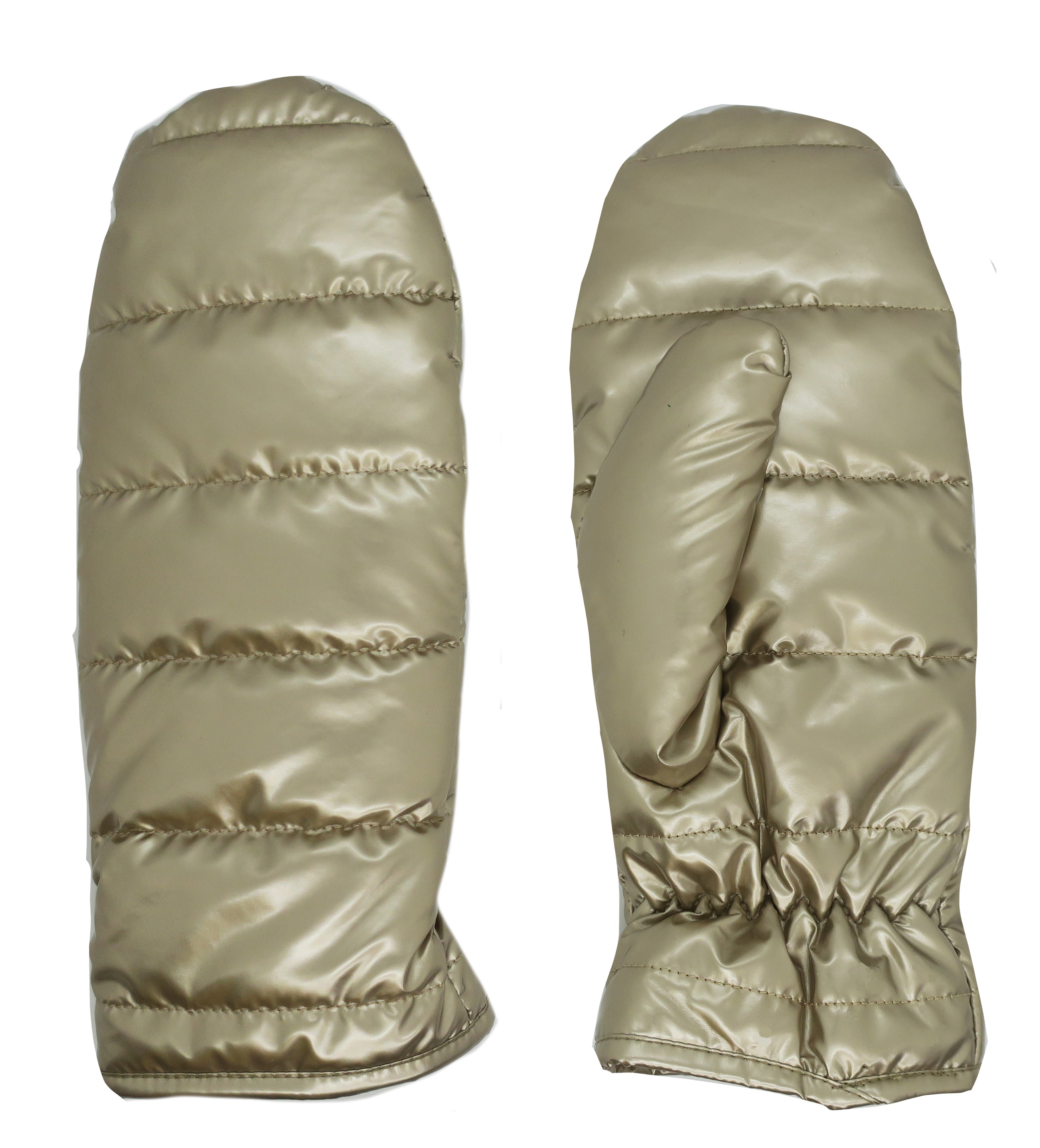 CR Ladies - Quilted Metallic Puffer Mitten