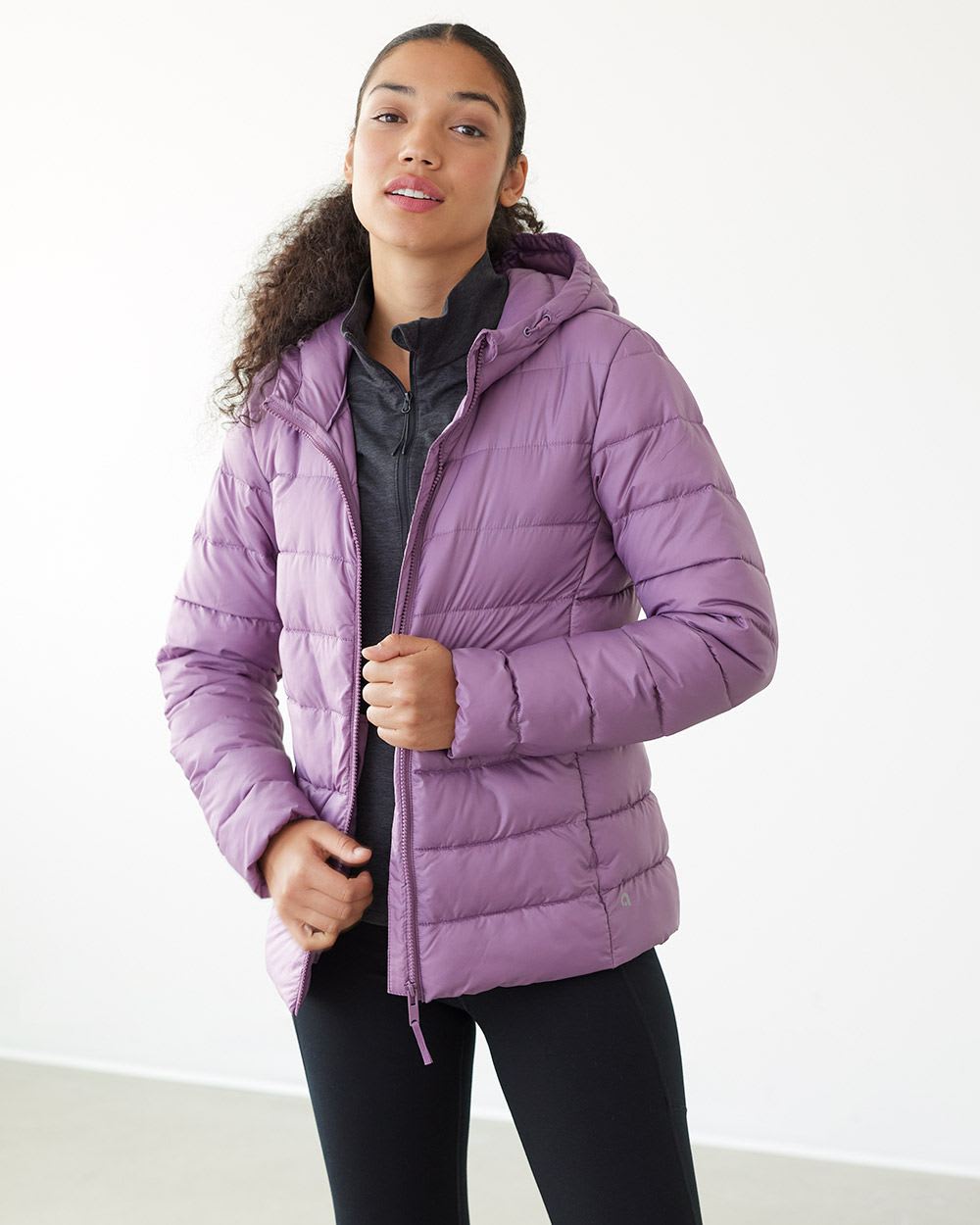 Short Quilted Packable Jacket