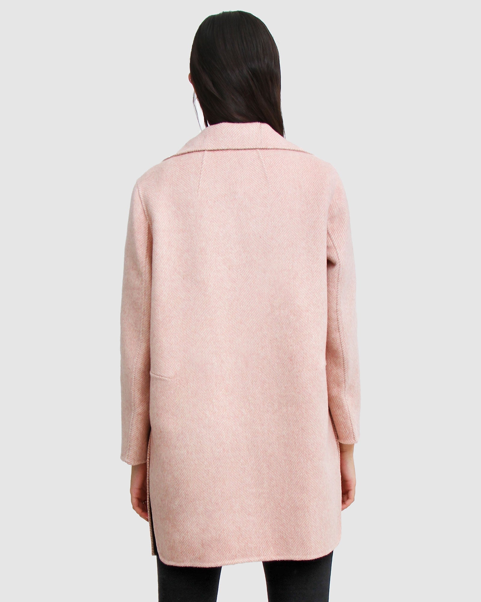 Belle & Bloom NEW FIT Ex Boyfriend Wool Blend Oversized Jacket