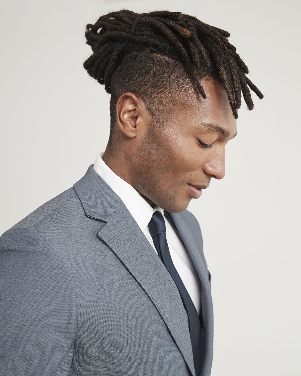 Slim-Fit Knit-Like Blazer