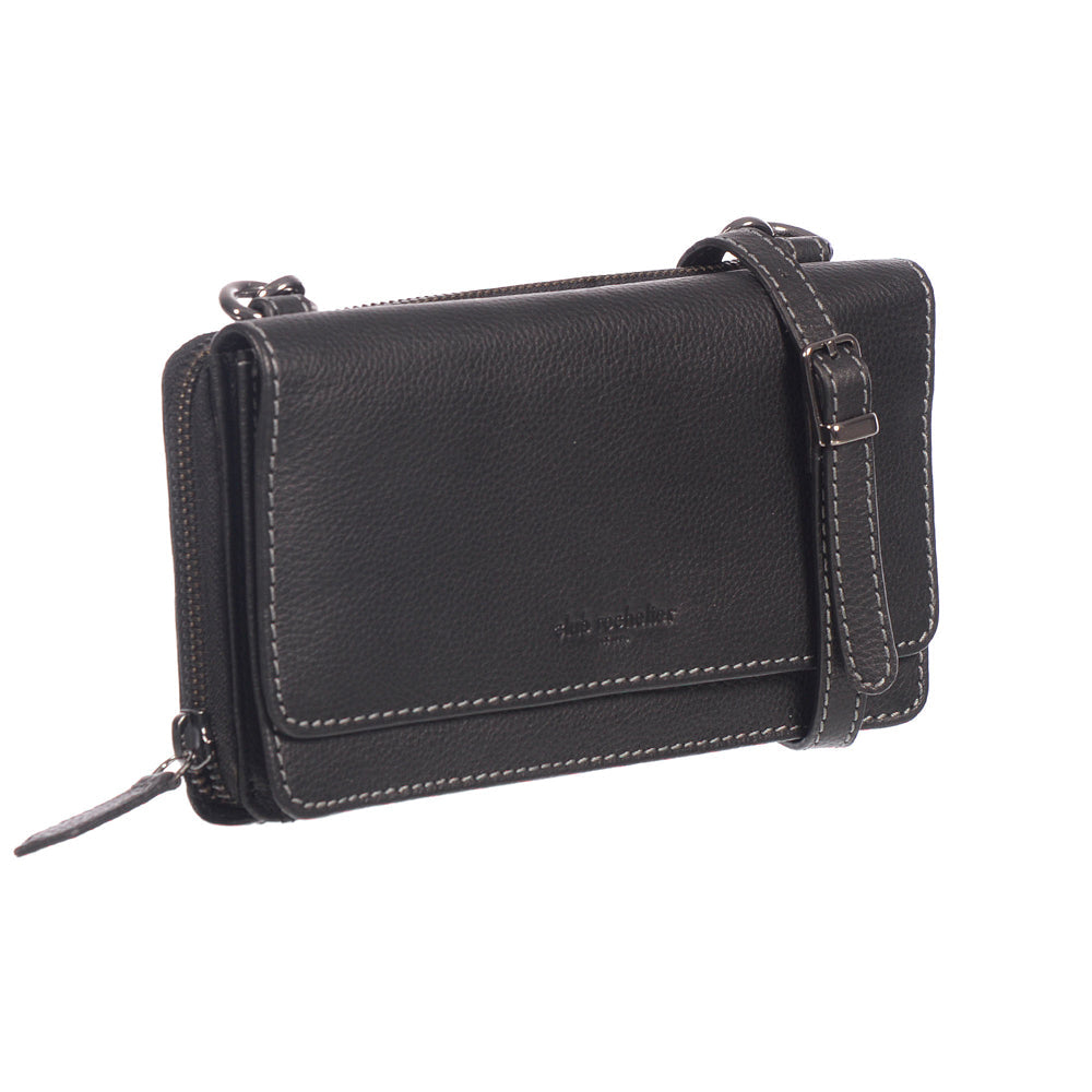 Club Rochelier Ladies' Large Leather Wallet on String