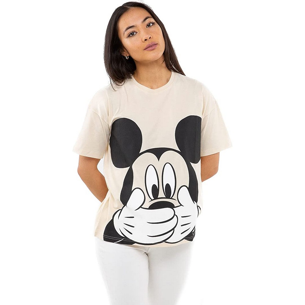 Disney - Womens/Ladies Don´t Speak Mickey Mouse T-Shirt