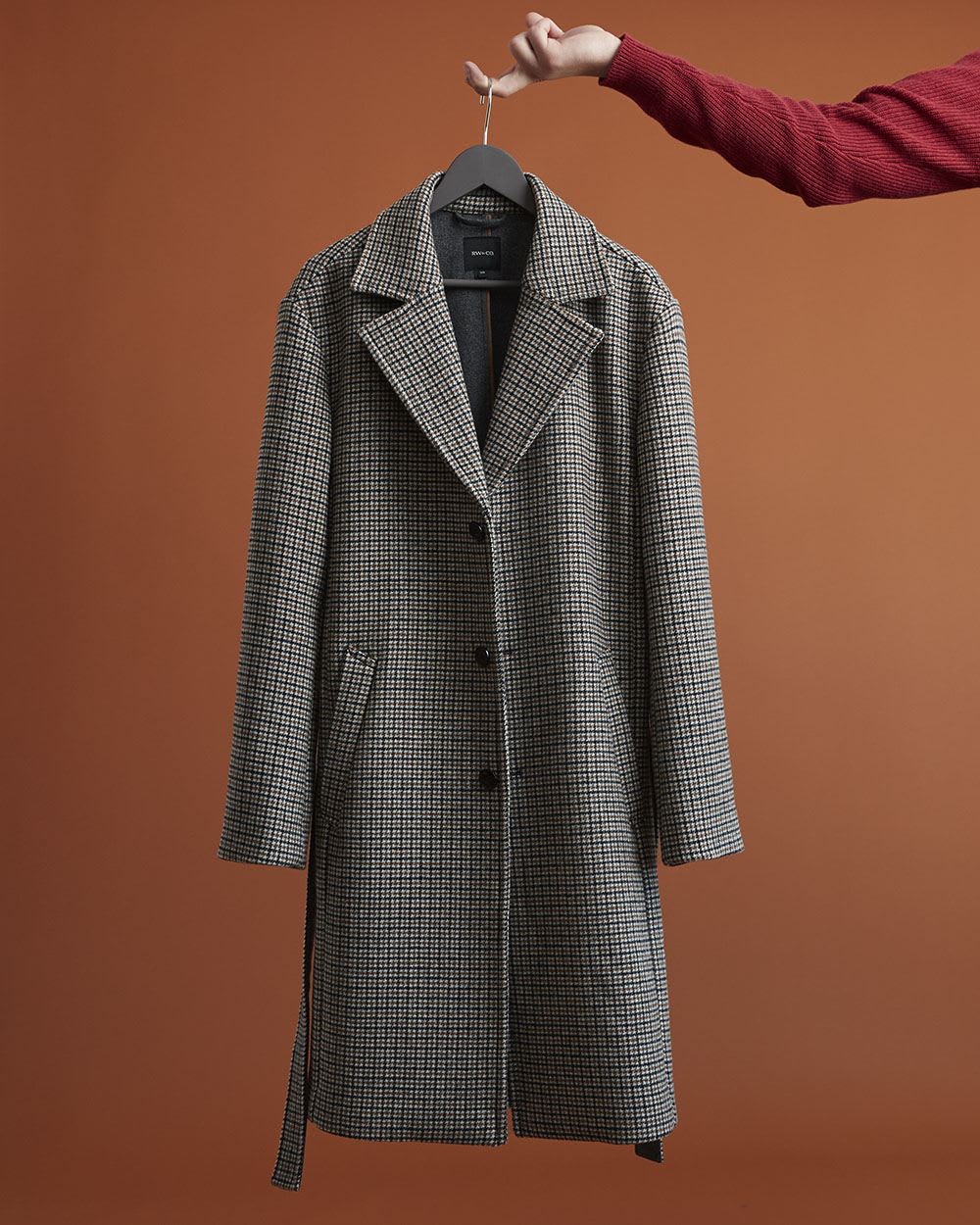 Gender-Neutral Classic Wool Coat