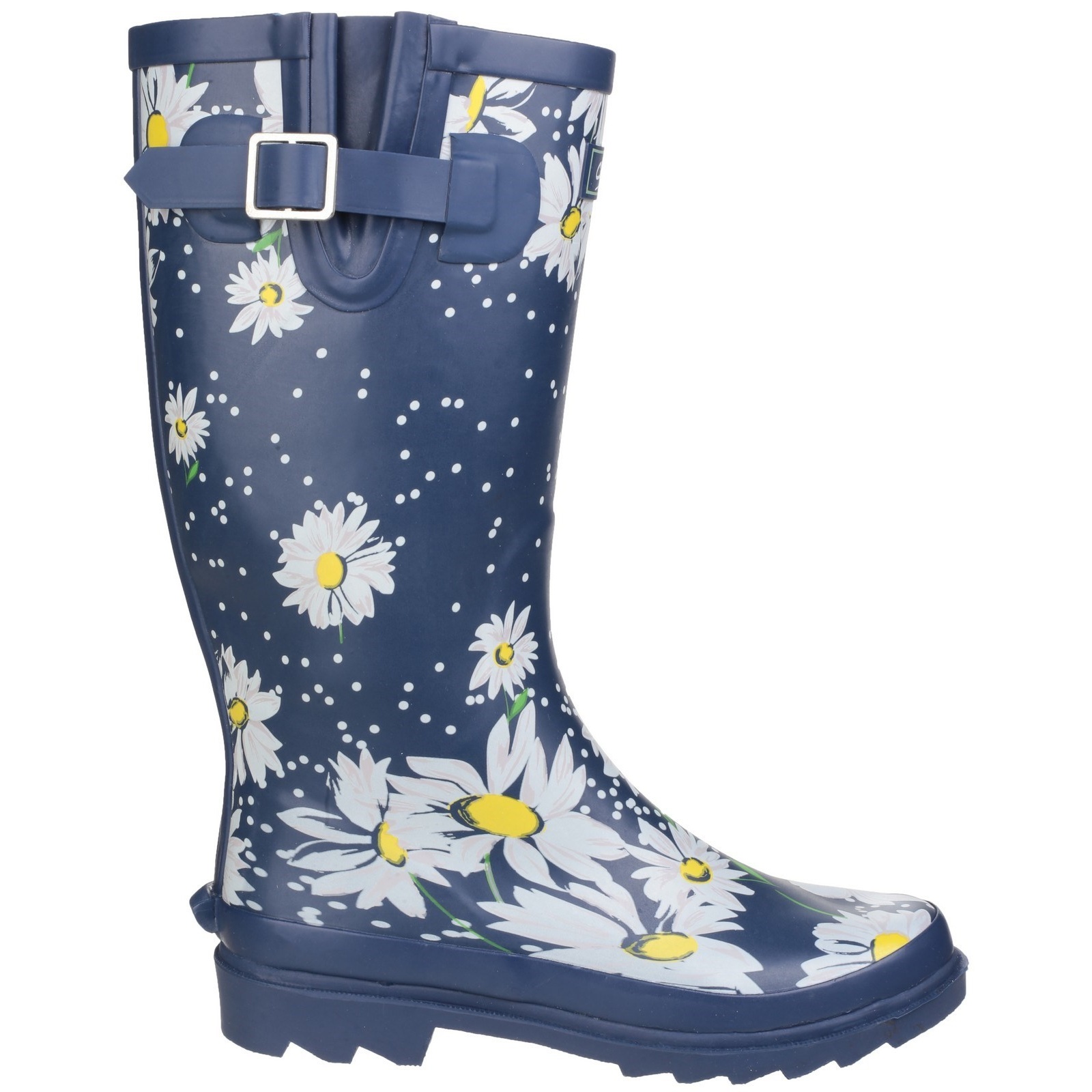 Cotswold - Womens/Ladies Burghley Pull On Patterned Wellington Boots