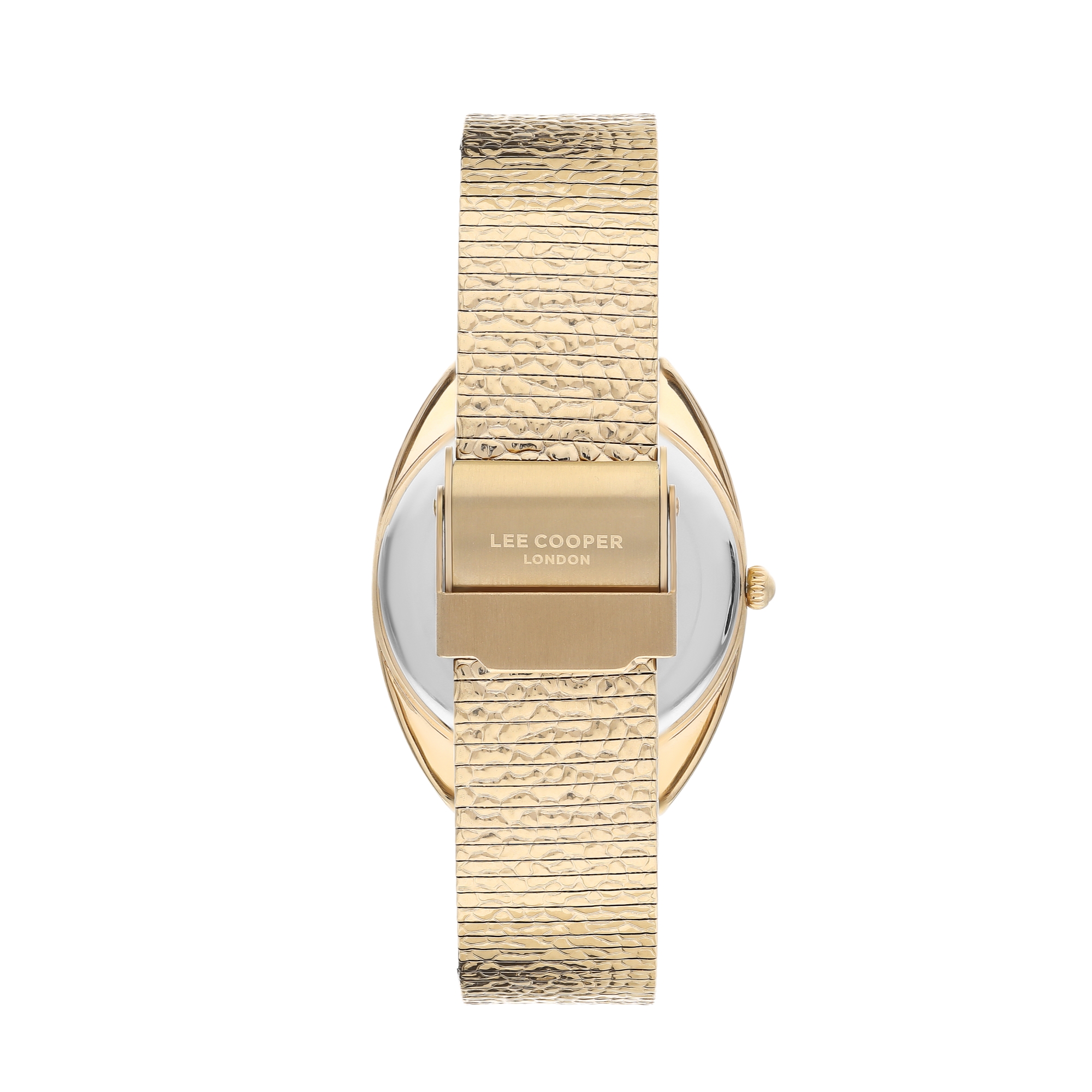 LEE COOPER-Women's Yellow Gold 33mm watch w/White Dial