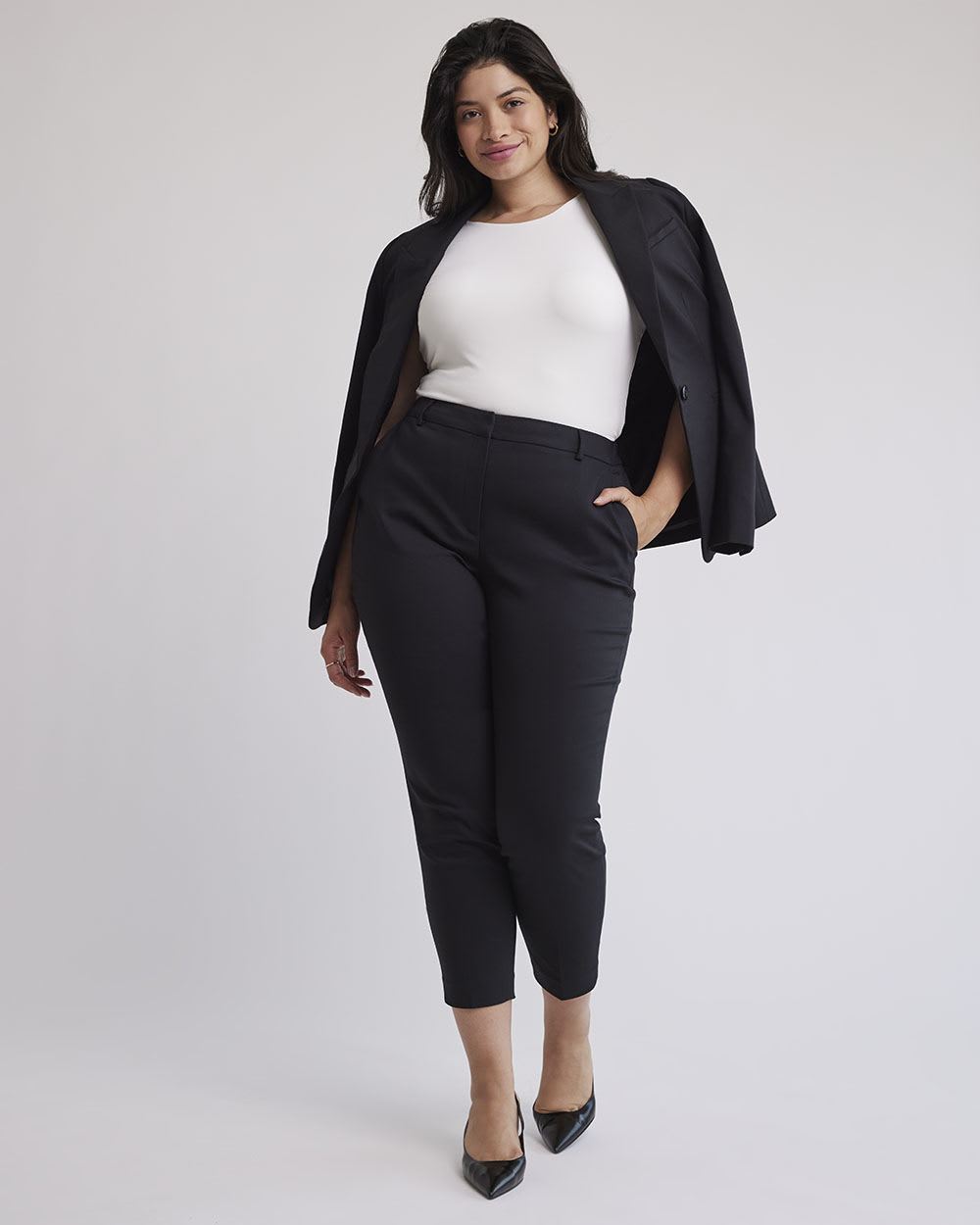 High Density Slim Ankle Curvy Pant
