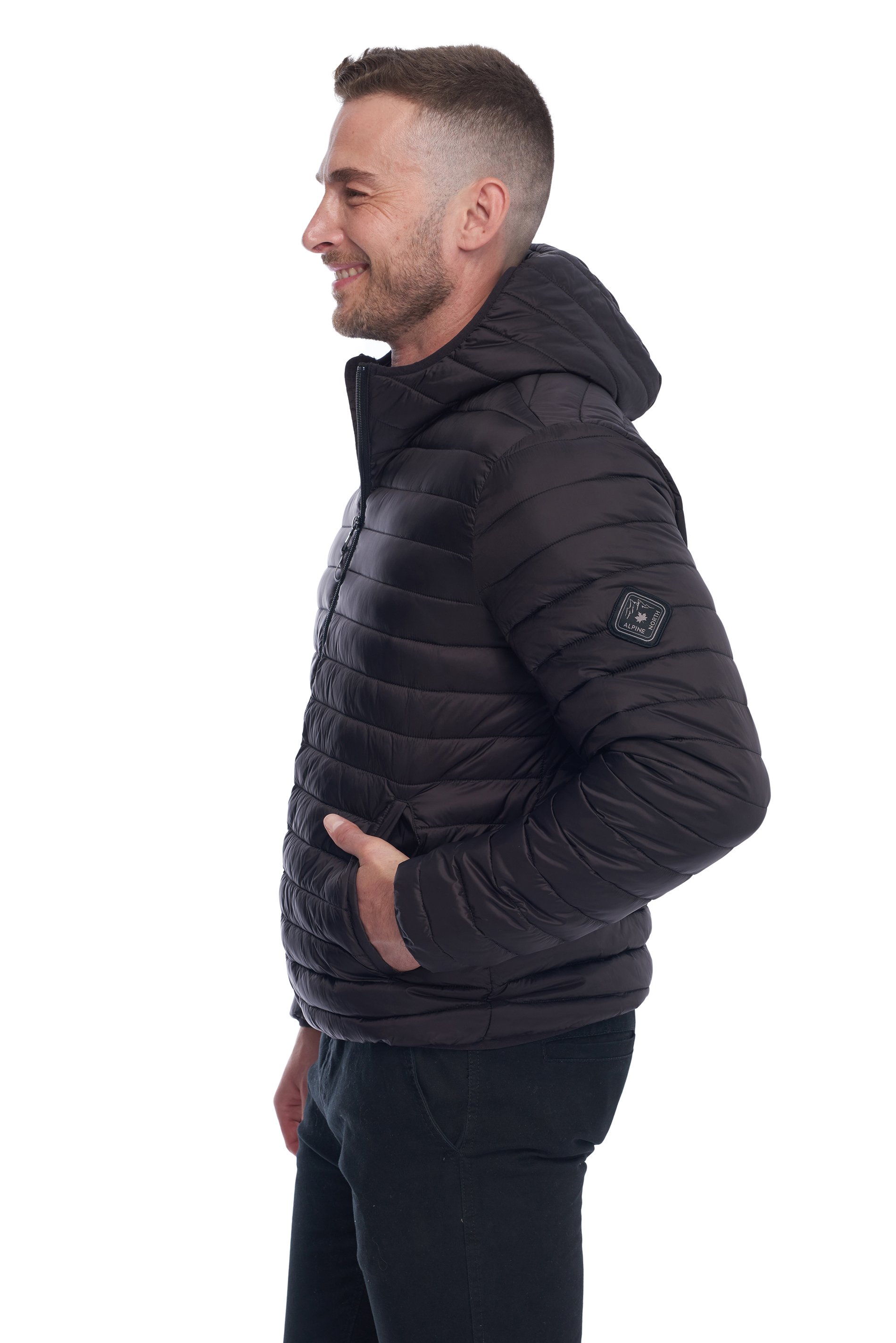 Alpine North Men's - YOHO MEN'S | Vegan Down Lightweight Packable Puffer Jacket & Bag