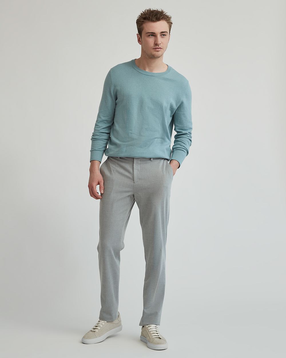 MotionFlexx (R) Essential Light Grey City Pant
