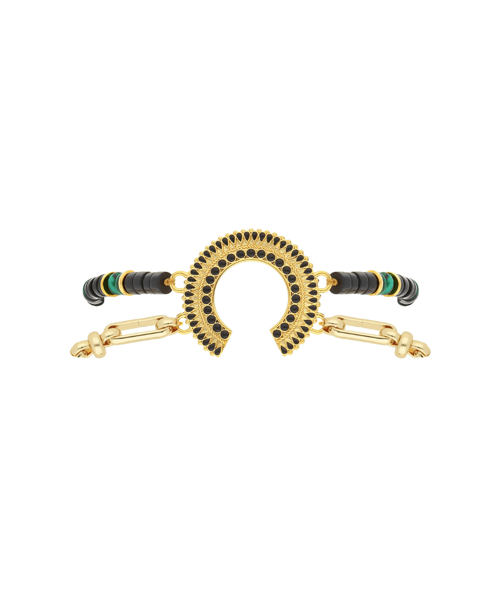 KID Mini Hipanema Black Cuff Bracelet