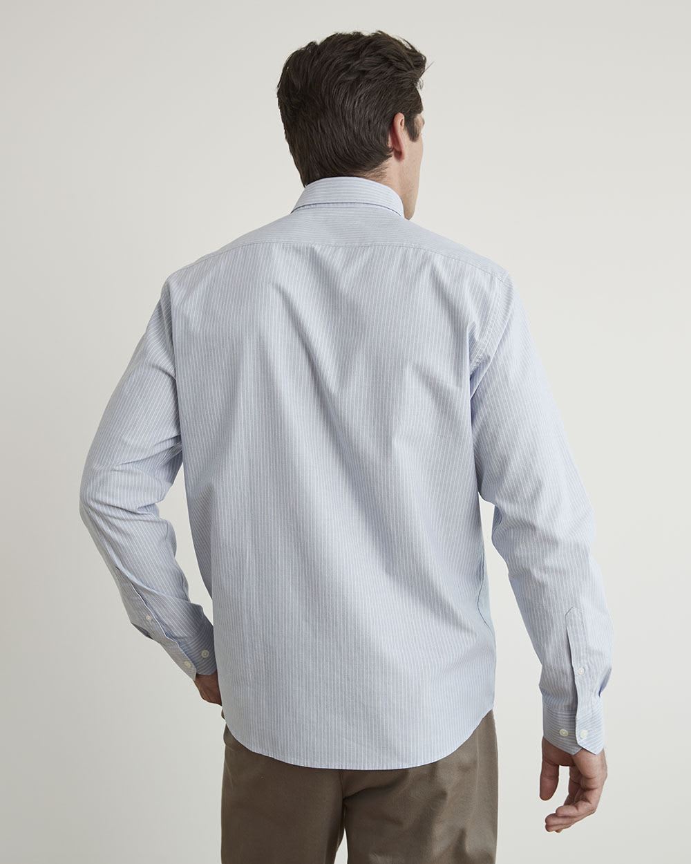 Light-Blue Striped Shirt