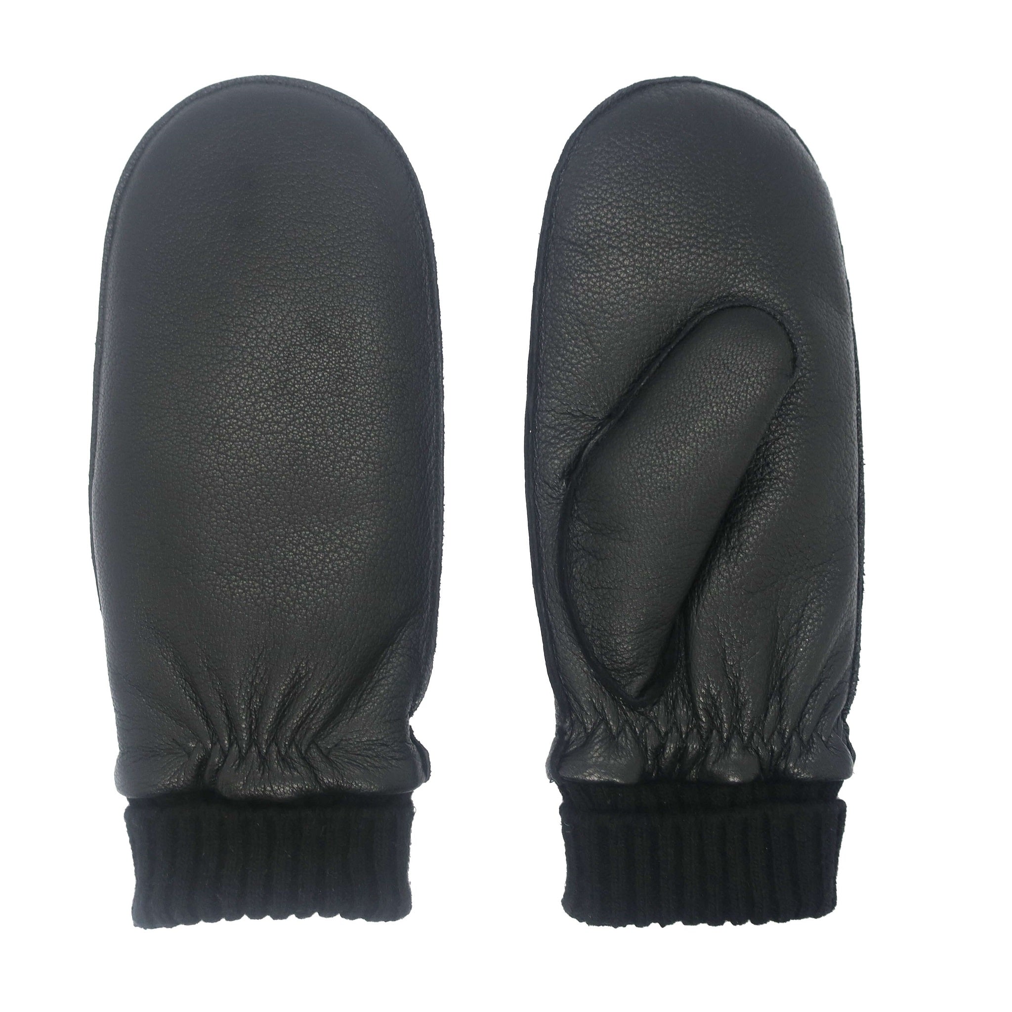 CR Men's - Chinese Deerskin Leather Glove with Knit Cuff