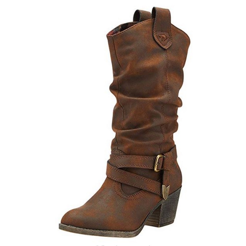 Rocket Dog - Womens/Ladies Sidestep Mid-Calf Western Boot
