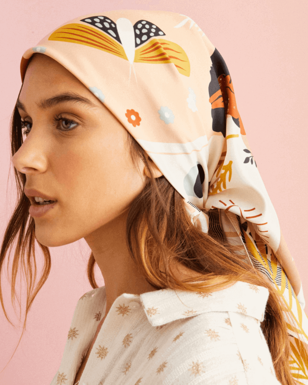 MOONCHILD Mini Beige Scarf