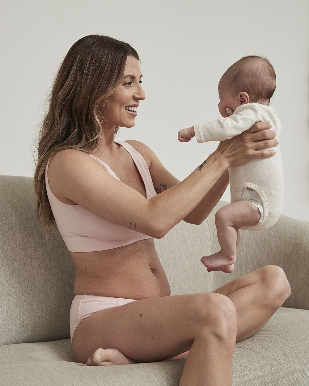 Nursing Crossover Bralette, Pack of 2 - Thyme Maternity