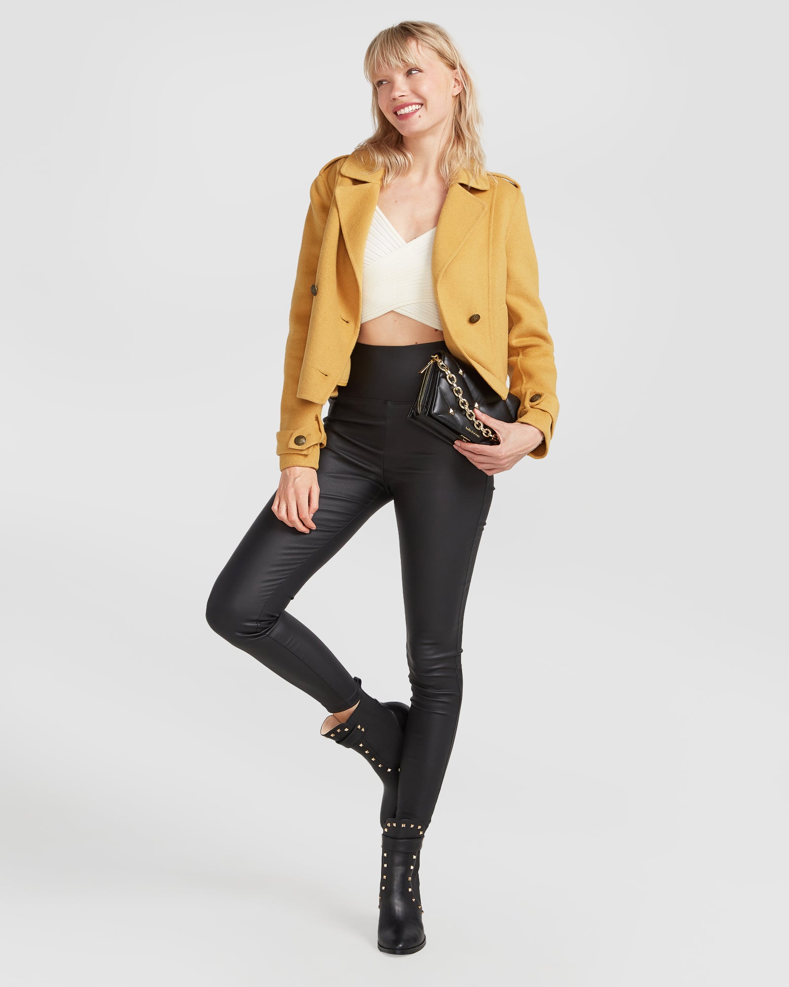 Belle & Bloom Better Off Military Peacoat