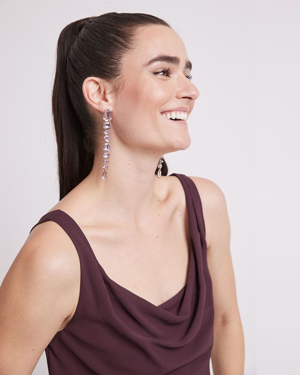 Silky Crepe U-Neck Cami