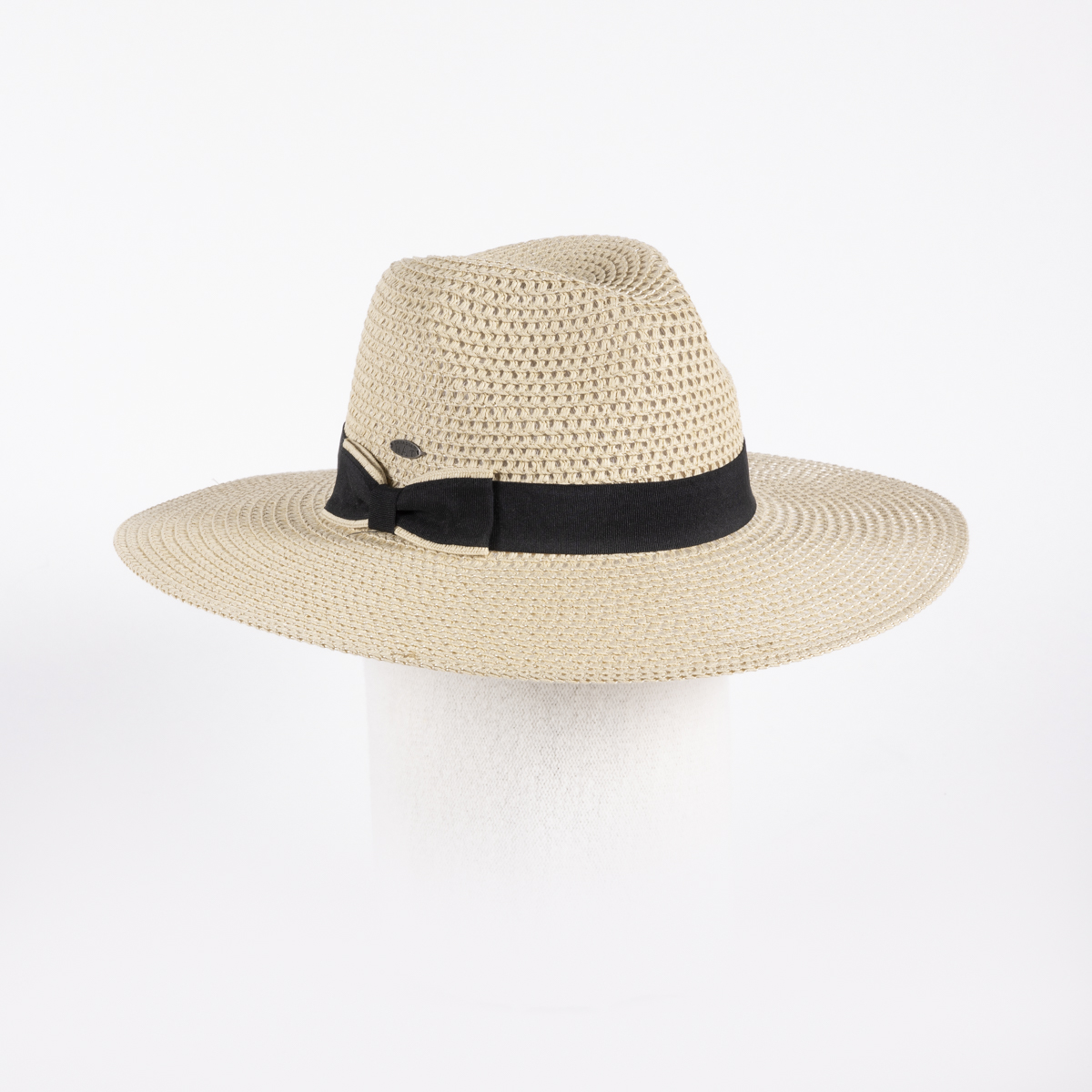 Canadian Hat 1918 - Fabula- Large Fedora With Grosgrain Ribbon