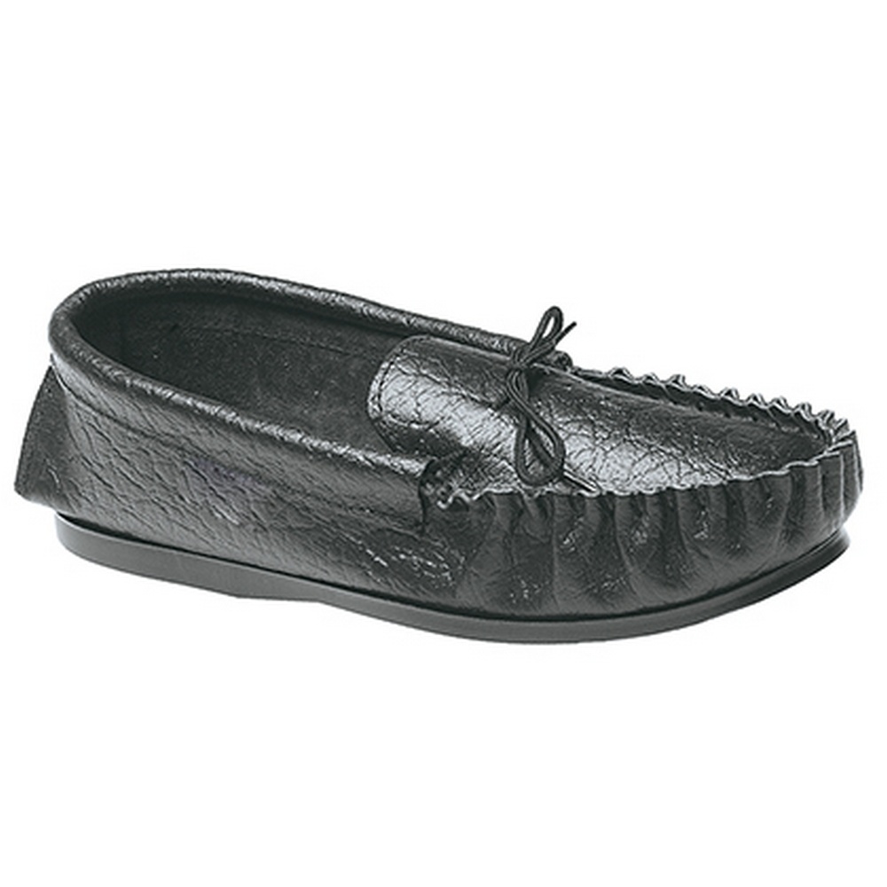 Mokkers - Mens Gordon Softie Leather Moccasin Slippers
