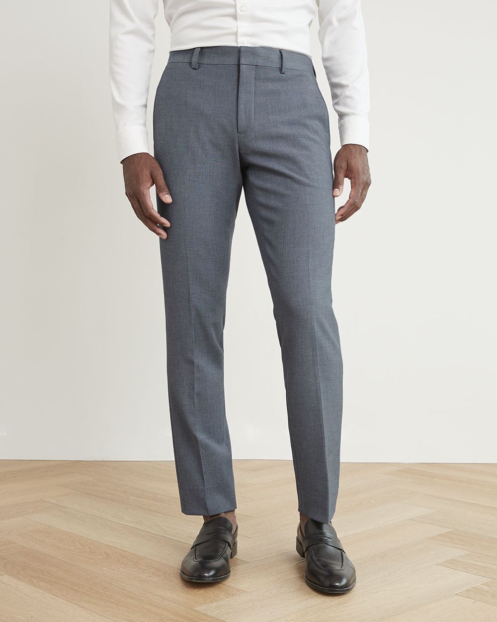 Slim-Fit Knit-Like Pant