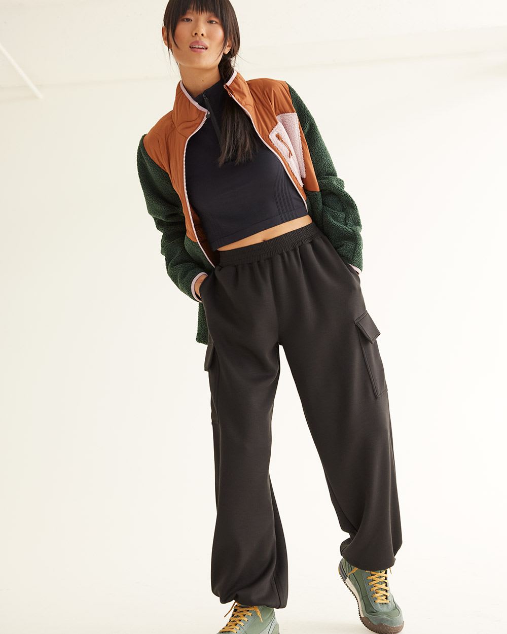 Soft Knit Cargo Pants, Hyba