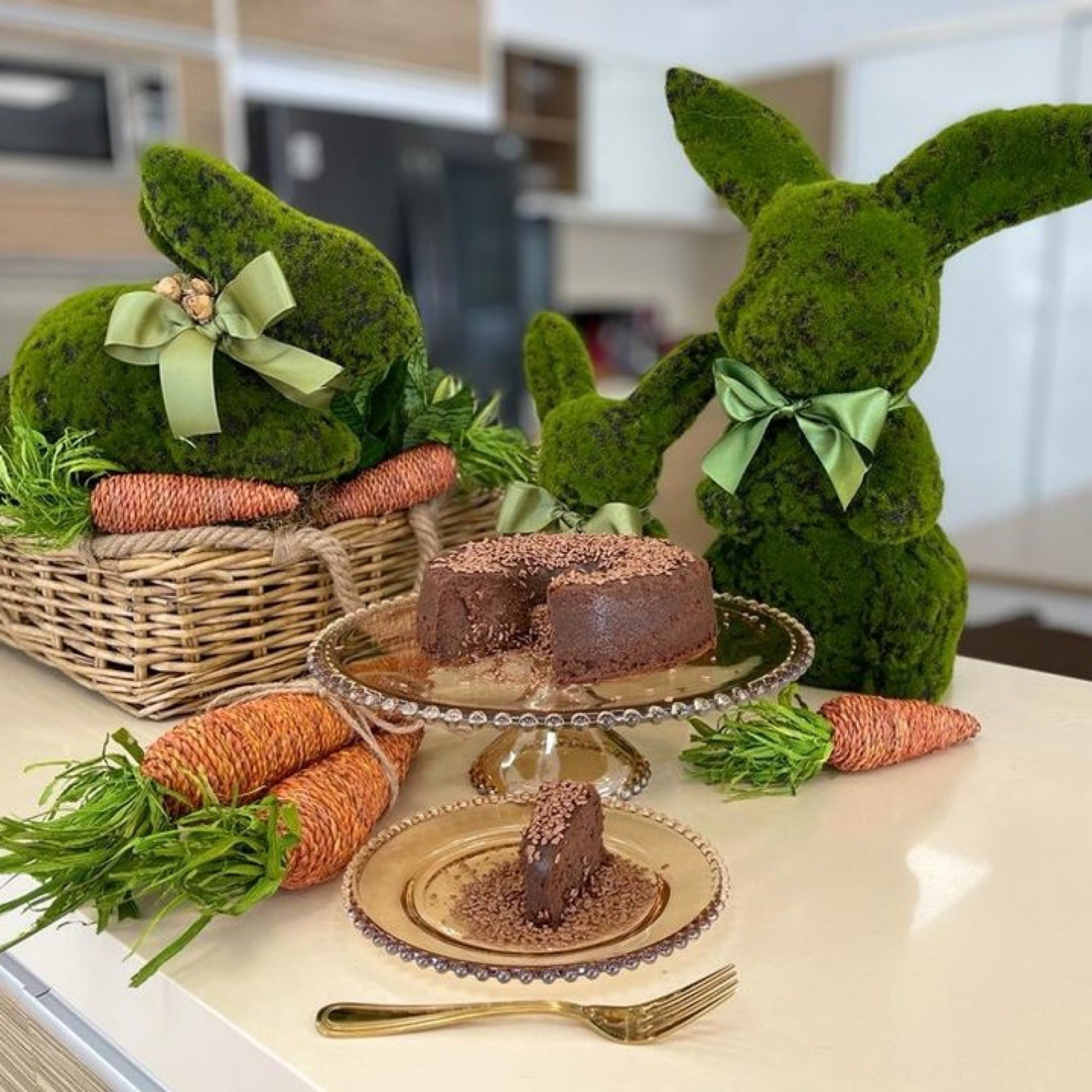 Pearl Collection Amber Crystal Salad/Dessert Plates 20cm Set of 4