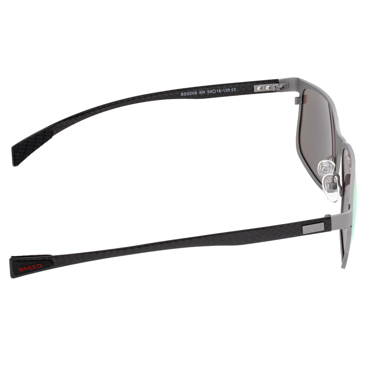 Breed - Neptune Titanium and Carbon Fiber Polarized Sunglasses - Brown/Brown