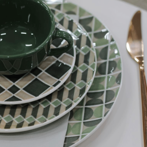 Oxford Unni Piastrella 20 Pieces Dinnerware Set Service for 4