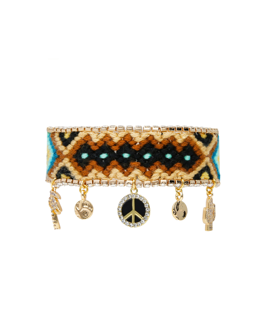 Hipanema MARLEY BLACK and Gold BRACELET