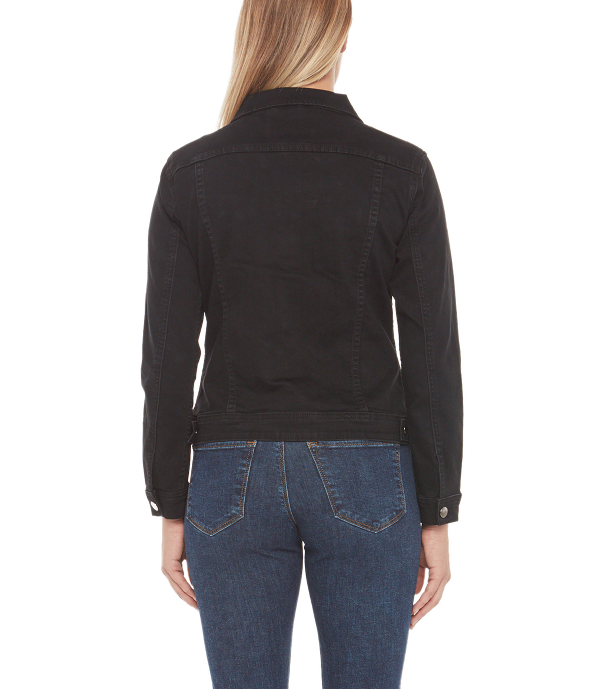 Lola Jeans Gabriella-BLK Classic Denim Jacket