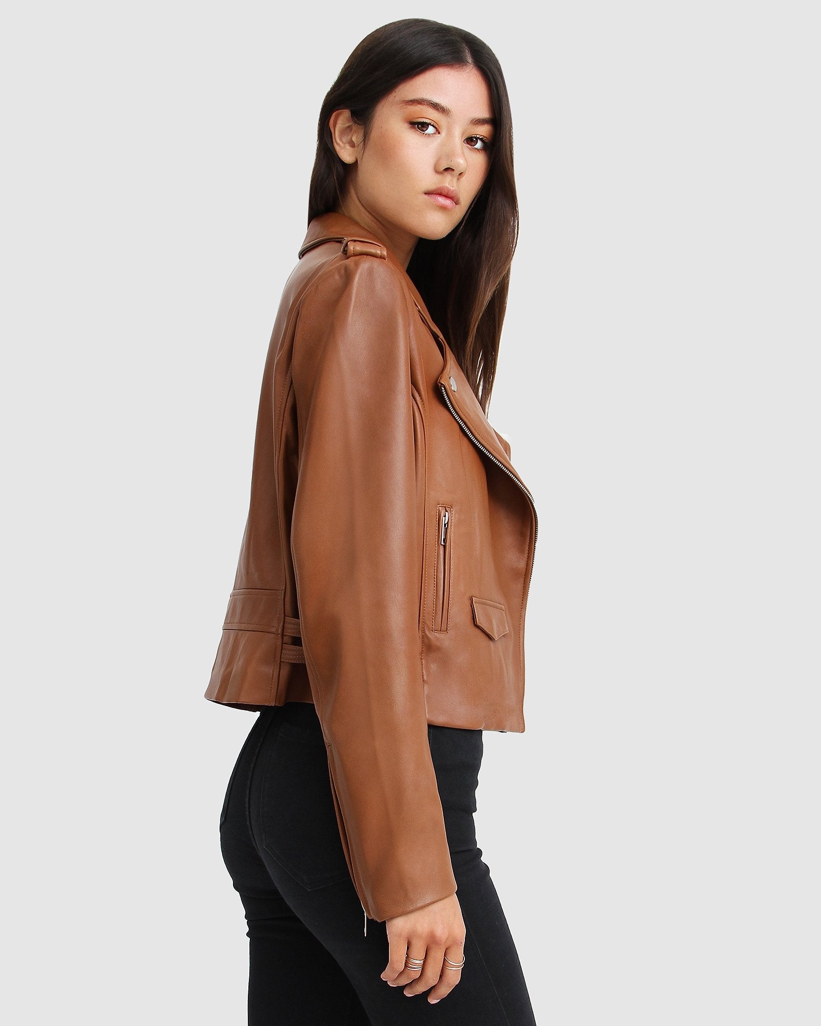 Belle & Bloom Just Friends Leather Jacket