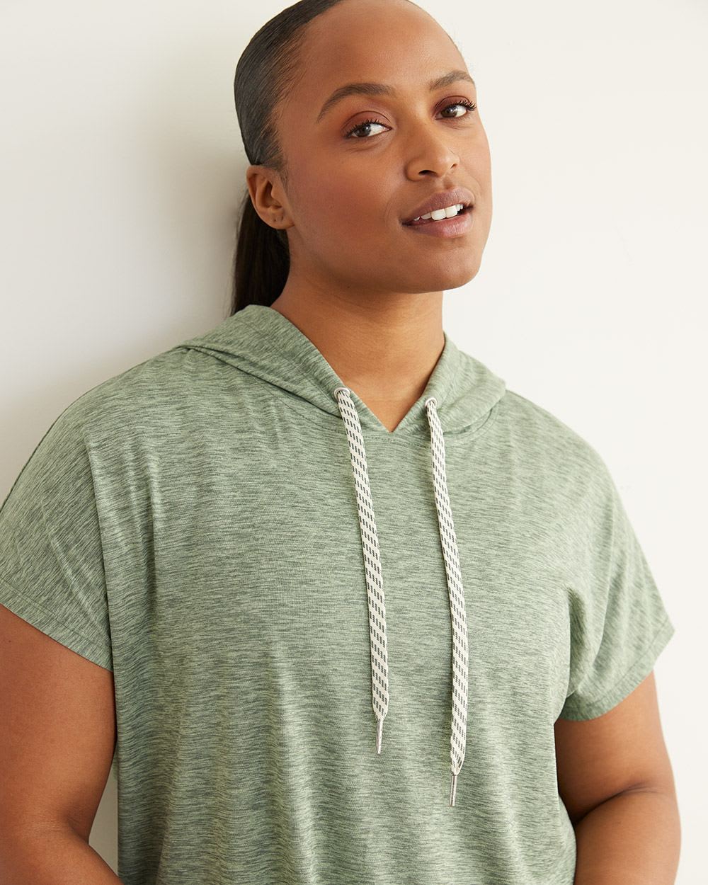 Short-Sleeve Hoodie, Dry Lux Hyba