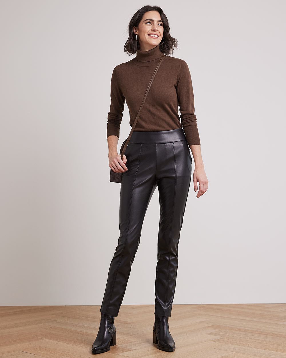 Long-Sleeve Turtleneck Sweater