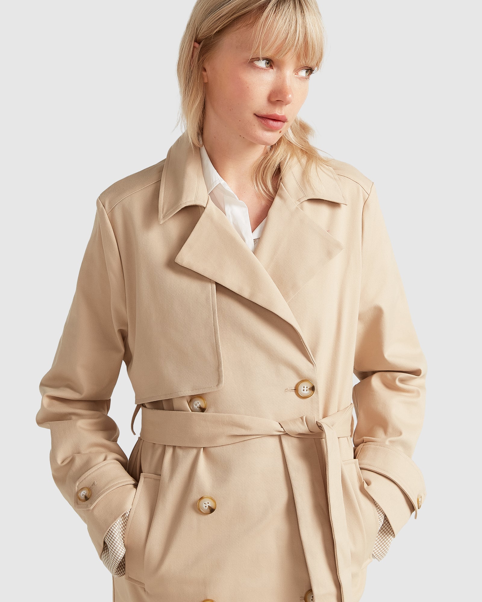 Belle & Bloom Empirical Trench Coat
