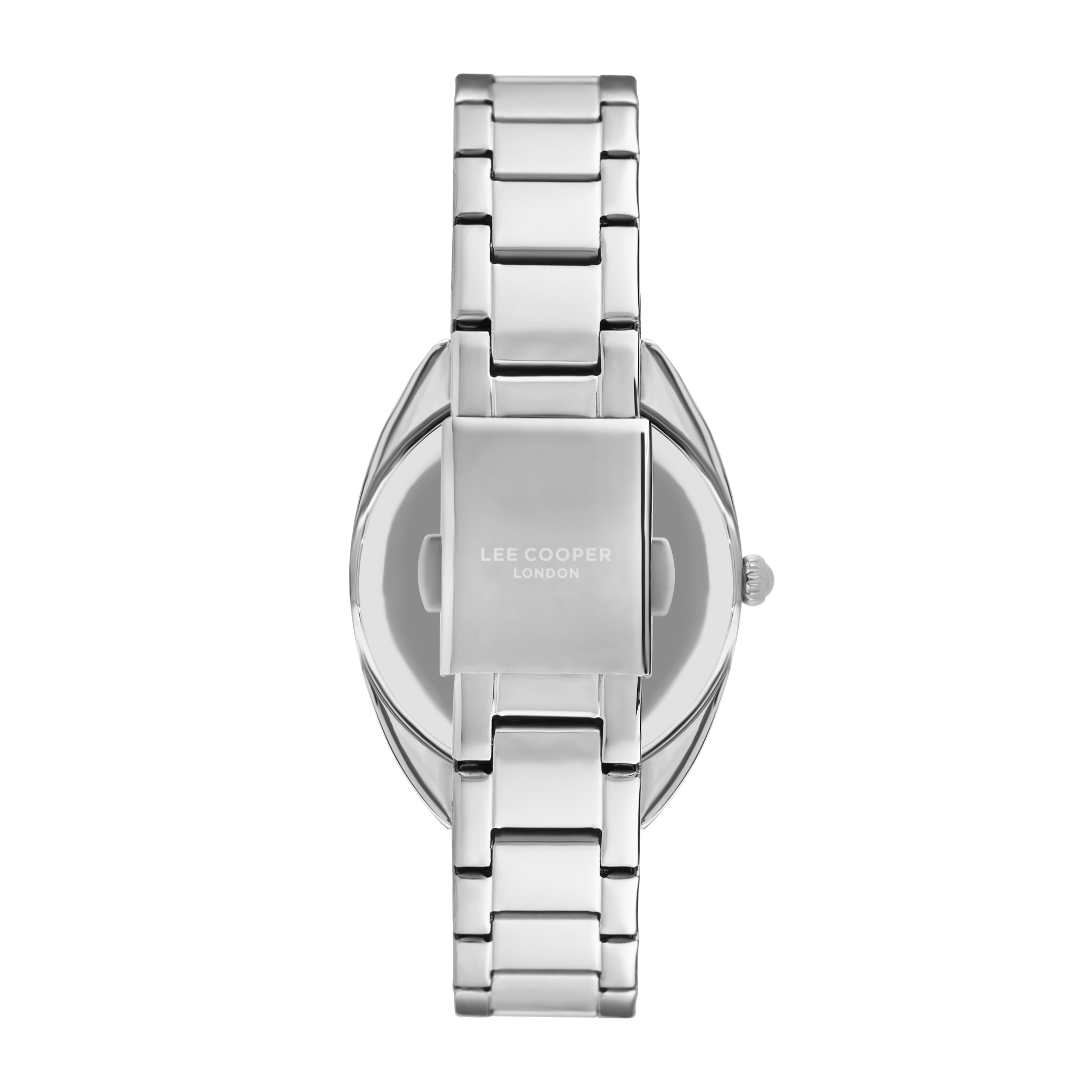 LEE COOPER-Women's Silver 33mm watch w/Silver Dial