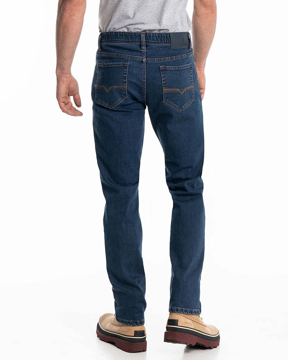 LOIS - Peter Dk Blue Bonded Jeans