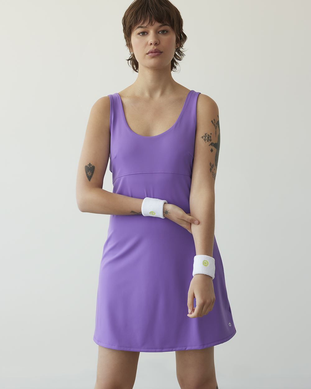 Sleeveless Athletic Dress, Hyba
