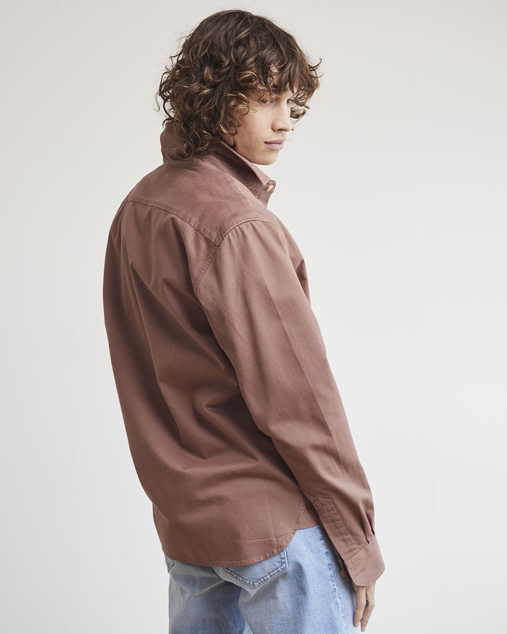 Casual Twill Overshirt