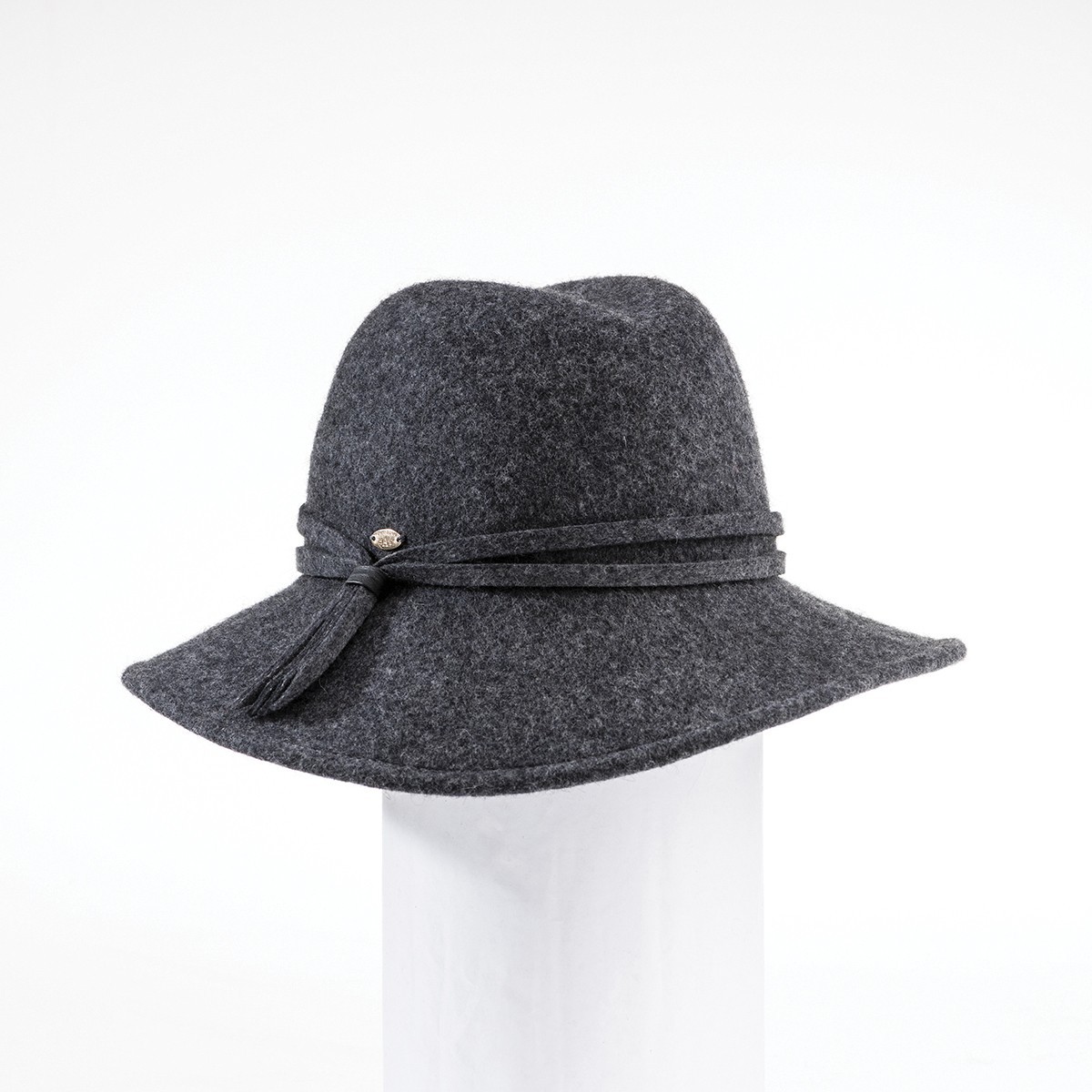 Canadian Hat 1918 - Waverly - Felt Fedora Hat With Tassel