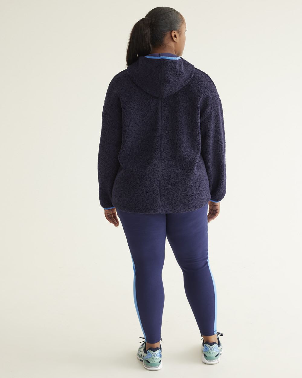 Hooded Sherpa Jacket, Hyba