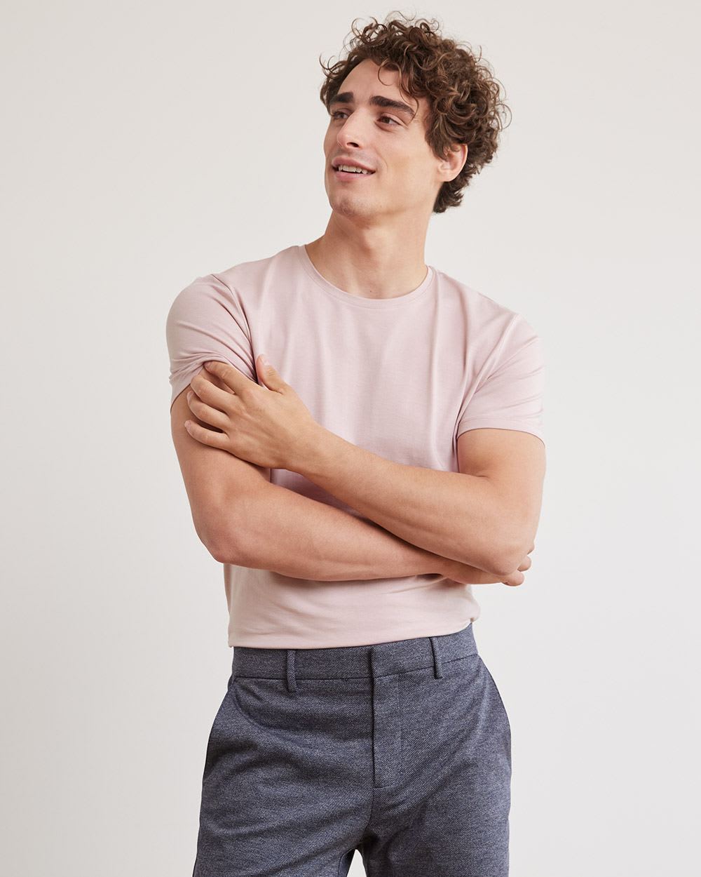 Supima Cotton (R) Crew-Neck T-Shirt