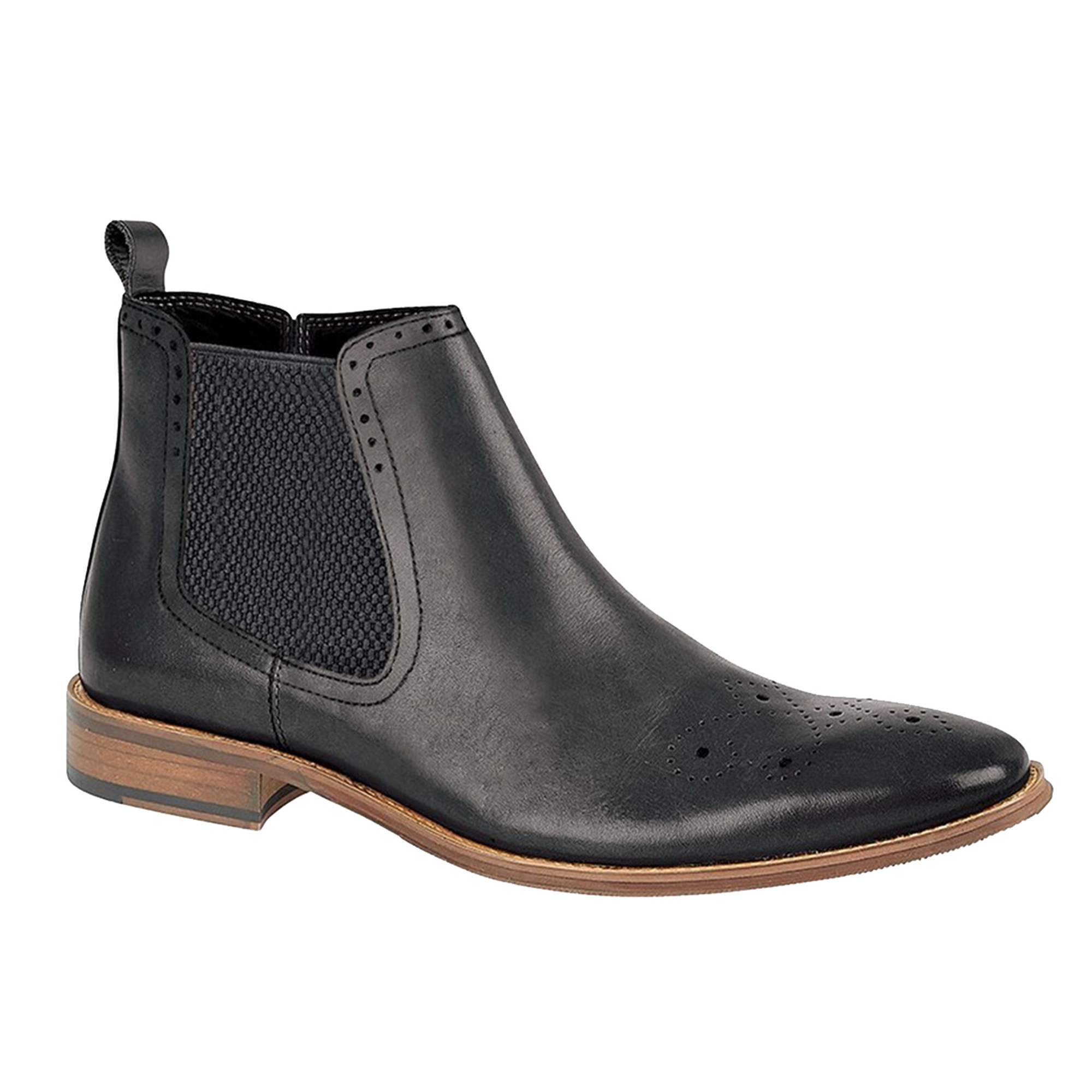 Roamers - Mens Leather Ankle Boots