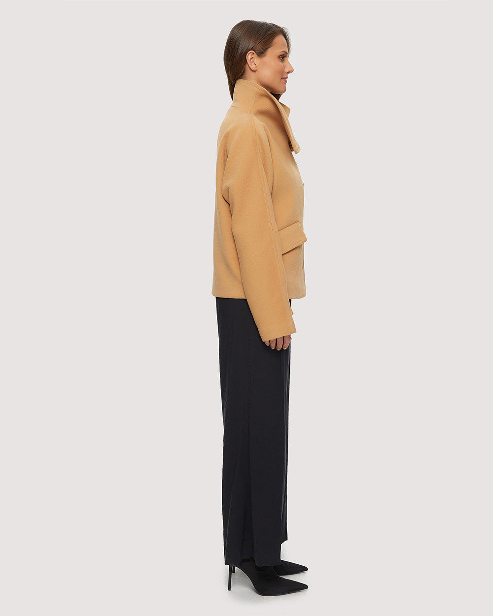 Noize- Elettra Short Length Vegan Wool Jacket