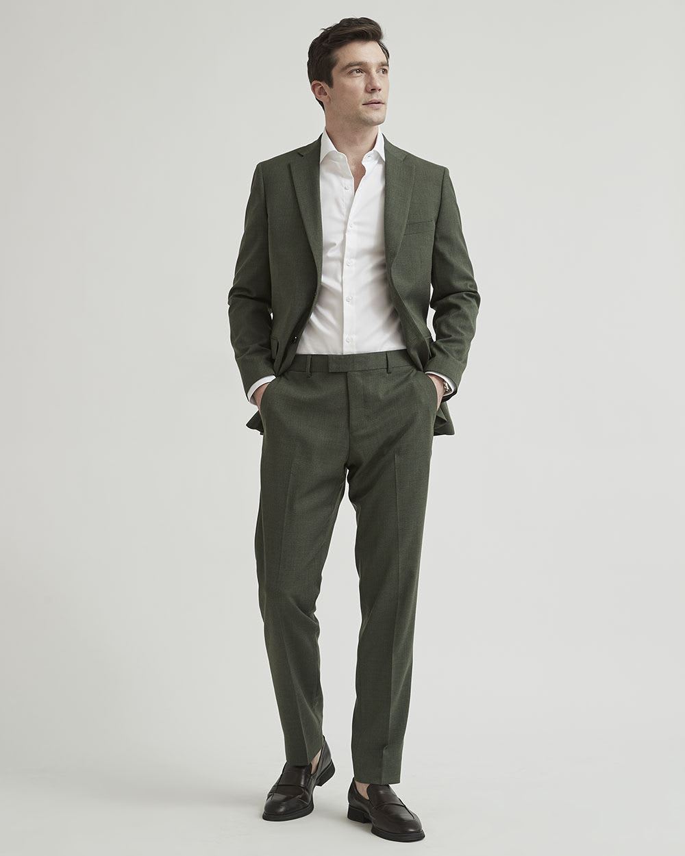 Dark Green Suit Blazer