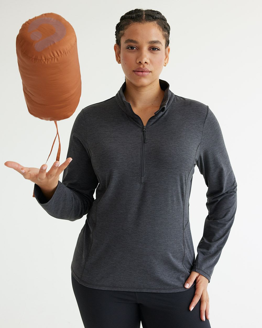 Short Quilted Packable Jacket