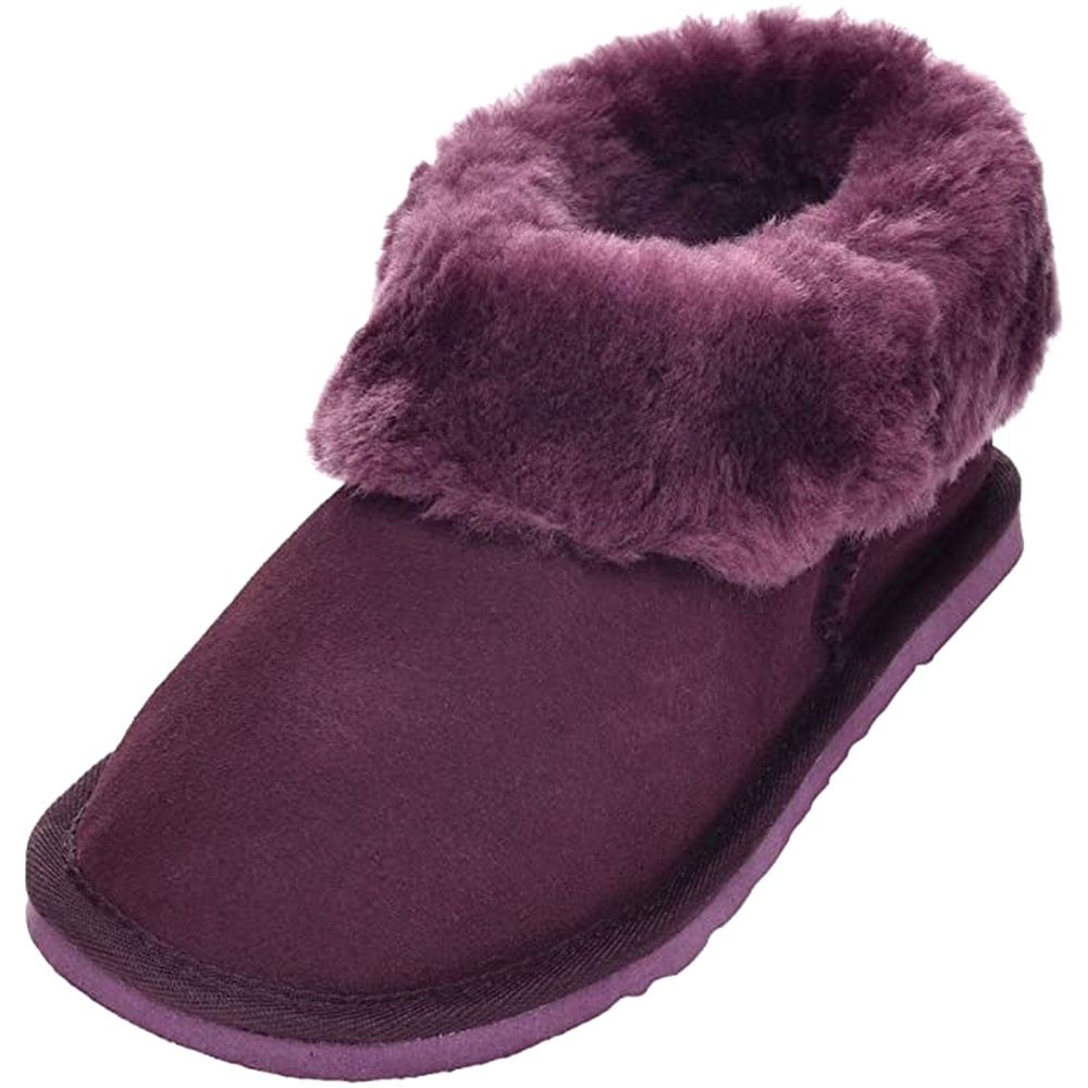 Eastern Counties Leather - Womens/Ladies Sheepskin Lined Slipper Boots