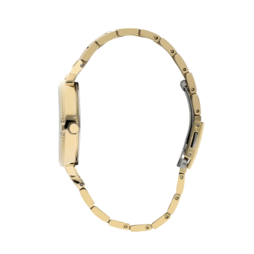 LEE COOPER-Women's Yellow Gold 34mm watch w/White Dial