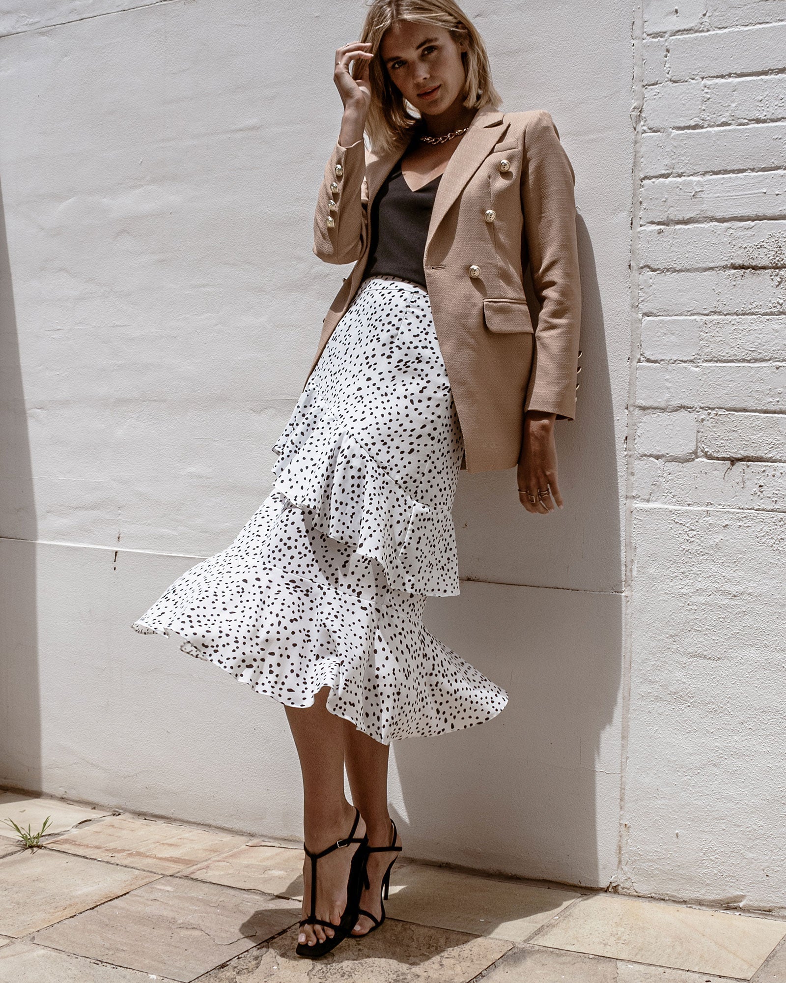 Belle & Bloom Princess Polina Textured Weave Blazer