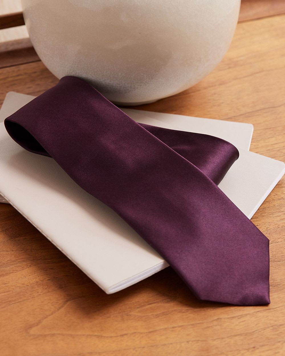 Bordeaux Regular Silk Tie
